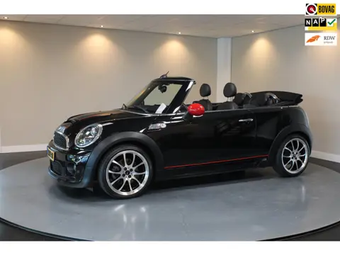 Mini Cabrio 1.6 Cooper S *JCW Pack* 184Pk|Leer|Stoelverw.|Navi|Cruise|PDC|NAP