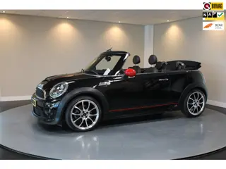 Mini Cabrio 1.6 Cooper S *JCW Pack* 184Pk|Leer|Stoelverw.|Navi|Cruise|PDC|NAP