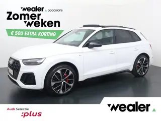 Audi Q5 55 TFSI e S edition | 367 PK | SoH 89% | Trekhaak | Panoramadak | Luchtvering | Adaptive cru