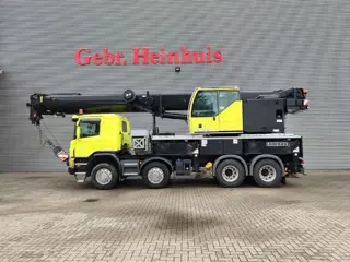 Liebherr LTF 1045-4.1 Scania P410 8x4 Euro 6 German Truck!