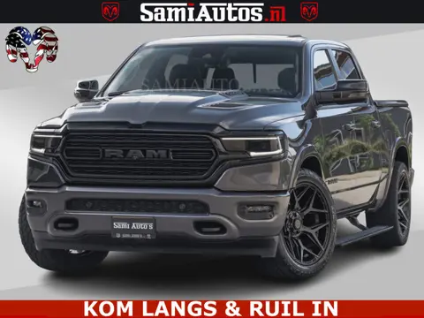 Dodge Ram LIMITED NIGHT 5.7 V8 402PK | HUD | 4PL WHEELS | LUCHTVERING |OPEN UILAAT KLEP | BOM VOL | 