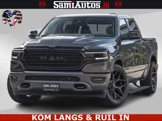 Dodge Ram LIMITED NIGHT 5.7 V8 402PK | HUD | 4PL WHEELS | LUCHTVERING |OPEN UILAAT KLEP | BOM VOL | 