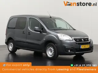Peugeot Partner 1.6 BlueHDi 100 PK Automaat Première S&S | 3-Zits | Euro 6 | Navigatie | Camera | Tr