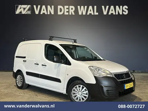 Peugeot Partner 1.6 BlueHDi Euro6 Airco | Cruisecontrol | Trekhaak | Dakdragers | Zijdeur Bluetooth 