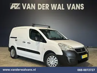 Peugeot Partner 1.6 BlueHDi Euro6 Airco | Cruisecontrol | Trekhaak | Dakdragers | Zijdeur Bluetooth 