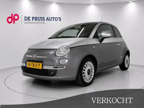 Fiat 500 1.2 Bicolore TomTom-navigatie Airco El. ramen PDC achter 15inch LM