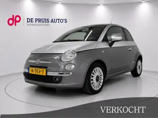 Fiat 500 1.2 Bicolore TomTom-navigatie Airco El. ramen PDC achter 15inch LM