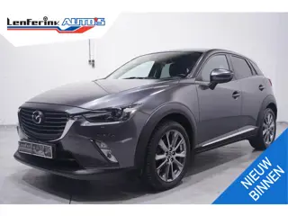Mazda CX-3 2.0 SkyActiv-G 120 GT-Luxury Camera Led koplampen Leder Navi Trekhaak PDC