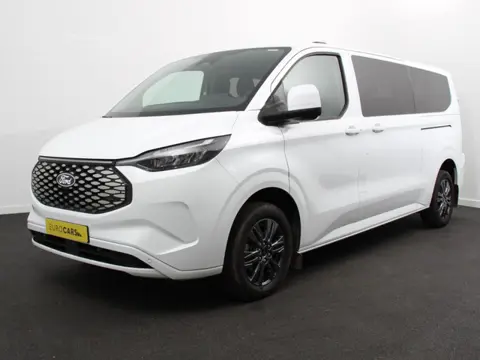 Ford e-Transit Custom 340 L2H1 Limited 65 kWh 8 persoons Automaat Cruise Control Airco Lichtmetalen 