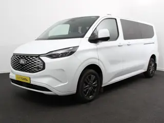 Ford e-Transit Custom 340 L2H1 Limited 65 kWh 8 persoons Automaat Cruise Control Airco Lichtmetalen 