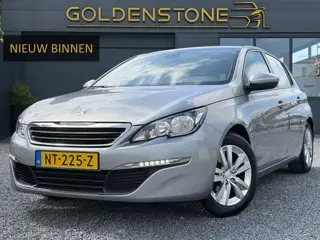Peugeot 308 1.2 PureTech Active 2e Eigenaar,D-riem vv in 2024,Navi,Trekhaak,Clima,Cruise,Pdc,Dealer 