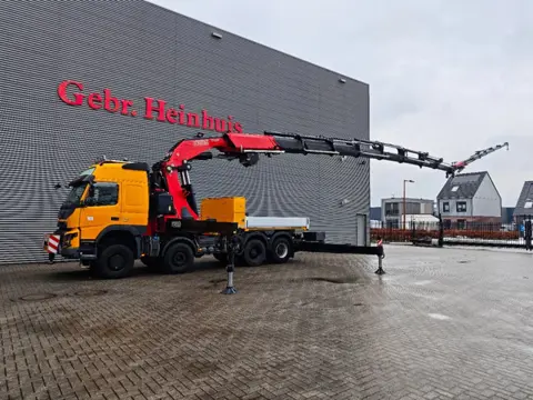 Volvo FMX 500 8x6 Fassi F1650 RA.2.28 8 x Hydr. Jip 6 x Hydr. Winch Frontabstutzung!