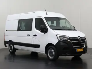 Renault Master 2.3DCi 150PK L2H2 Dubbele Cabine | 7-Persoons | Multimedia | Airco | Cruise | Betimme