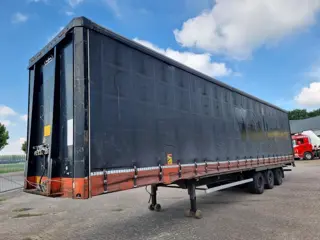Van Hool 3B2011 - BPW - DISC Van Hool 3-assige Schuifzeiltrailer - BPW - Schijfremmen - Luchtvering 