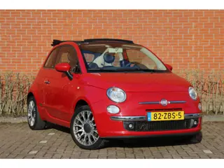 Fiat 500C 0.9 TwinAir 86pk Lounge | NL-auto | Cabrio | Airco | Parkeersensoren | Elek. ramen | Centr