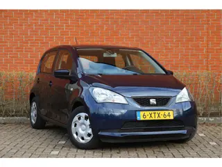 SEAT Mii 1.0 60pk Style Dynamic | NL-auto | 5 deuren | Airco | Elek. ramen | Centr. deurvegr. | Meta