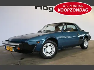 Fiat X 1/9 Sport 1500 Leder Lichtmetaal Nieuwe APK! Inruil Mogelijk!