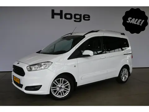 Ford Tourneo Courier 1.0 Titanium Clima Navigatie 2x Schuifdeur Stoelverwarming Cruise Control Rijkl