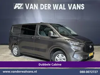 Ford Transit Custom 2.0 TDCI 136pk L1H1 Dubbele Cabine Fabrieksgarantie Euro6 Airco | 5-Zits | Camer
