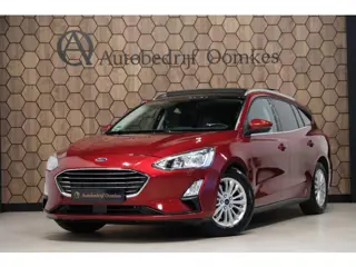 Ford Focus Wagon 1.5 EcoBoost Titanium *PANORAMADAK* 103dkm Navi/Cruise/Stoel+Stuurverwarming UNIEKE