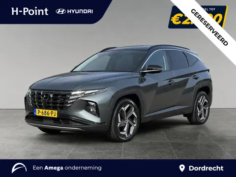 Hyundai Tucson Premium 1.6 T-GDI HEV 230pk | TREKHAAK | 1650KG TREKVERMOGEN | PREMIUM LEDER | BLIND 