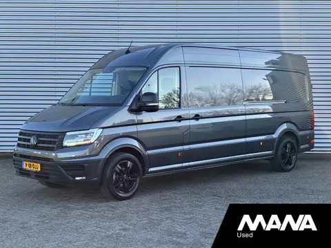 Volkswagen Crafter 2.0TDI 177PK L4H3 Automaat LED Leer Cruise Carplay Lederen bekleding Dubbele schu