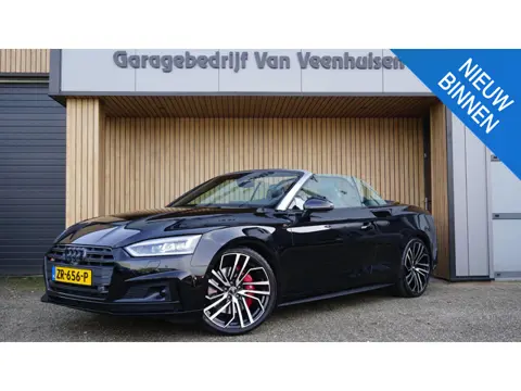 Audi S5 Cabriolet 3.0 TFSI 354pk Quattro *Black Optik* RS-Seat Nappa 20inch LM B&O HUD 360-View Keyl