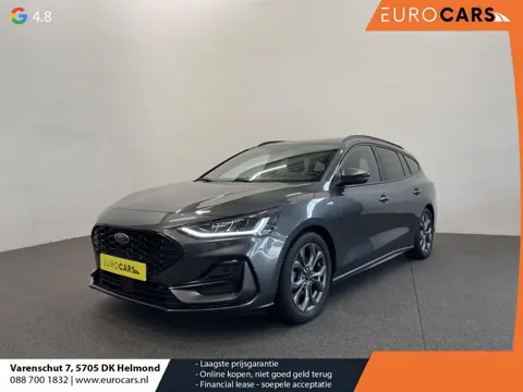 Ford Focus Wagon 1.0 EcoBoost Hybrid 155 pk ST Line Aut. LED Winterpakket PDC VA+Camera Carplay Navi