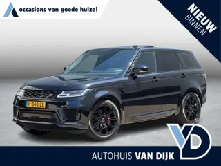 Land Rover Range Rover Sport P400e HSE | Meridian/Pano-Dak/Black Pack/Memory/Luchtvering/21-inch/360