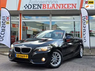 BMW 2-serie Cabrio 218i Automaat BJ.2015 / Navigatie / Clima / Cruise / Lmv / Pdc !!