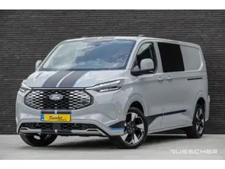 Ford E-Transit Custom L2H1 218Pk Aut. | Dubbele Cabine | 5-Persoons | Elektrisch | Sport 320 | 360° 