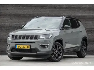 Jeep Compass 1.3T S 150Pk Aut. | Panoramadak | Leder | Achteruitrijcamera | 19''