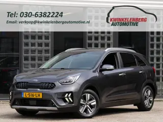 Kia Niro HYBRID PLUSLINE/ AFN. TREKHAAK/ LEER/ NL-AUTO 1STE EIGENAAR/ ALL-SEASON BANDEN