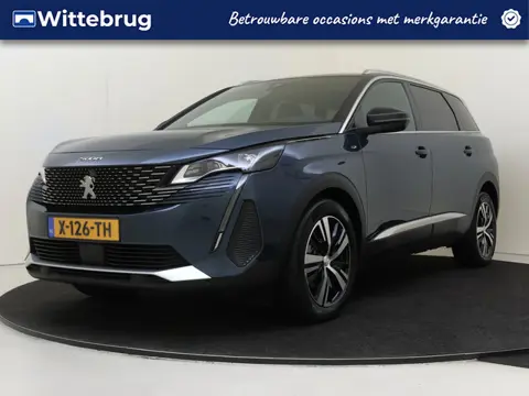 Peugeot 5008 1.2 Hybrid 136 GT I AUTOMAAT I 7 SEATER I NAVIGATIE I ACHTERUITRIJCAMERA I PARKEERSENSO