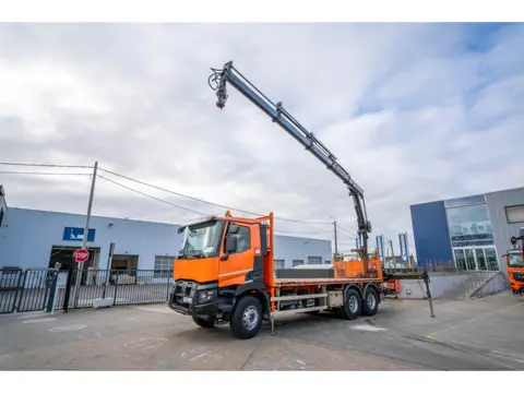 Renault C 430 DXI-6X4+ HIAB 18T/m / 3 EXT (bj 2016)