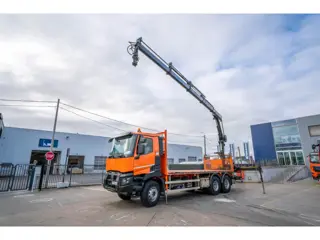 Renault C 430 DXI-6X4+ HIAB 18T/m / 3 EXT (bj 2016)