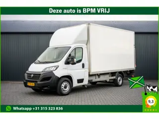 Fiat Ducato 130 Multijet 2.3D | 3-Zits | Bakwagen met laadklep | Cruise | Airco