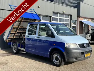 Volkswagen Transporter 1.9 TDI 340 DC Euro 3 Pick up Kipper Dubbele cabine Open laadbak Trekhaak 220