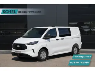 Ford Transit Custom 320 2.0 TDCI L1H1 Trend DC 136pk - 2x Schuif - Stoel/stuurverwarming - Cruise - 