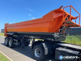 Robuste Kaiser S3302V 2-assige kipper-trailer - Bouwjaar 2007 - Stalen kipper/Stalen chassis - SAF a