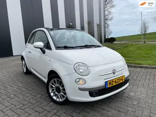 Fiat 500 C 0.9 TwinAir Lounge 1e Eigenaar-Cabrio-Nw APK-Airco-Pdc-Leder
