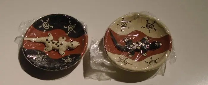 HAGEDIS SCHAALTJES SET KERAMIEK NIEUW