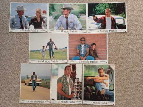 A PERFECT WORLD lobbycard set.