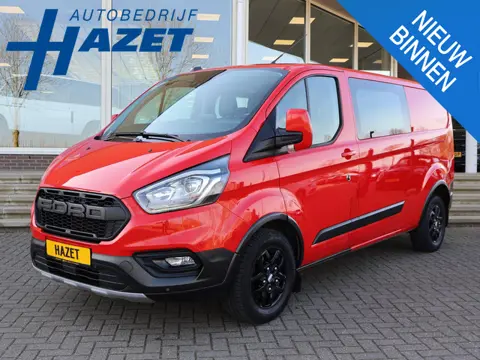 Ford Transit Custom 320 2.0 TDCI 130 PK TRAIL DUBBEL CABINE L2H1 6-PERS. + LEDER | RAPTOR GRILLE | C