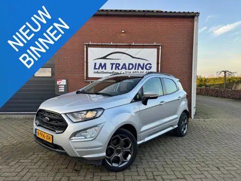 Ford EcoSport 1.0 EcoBoost ST-Line KEYLESS LMV NAVI CRUISE TREKHAAK CLIMA 2 SLEUTELS + BOEKJES!