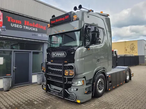 Scania 590S V8 NGS A4X2NB pto Hydraulik + fluid pump