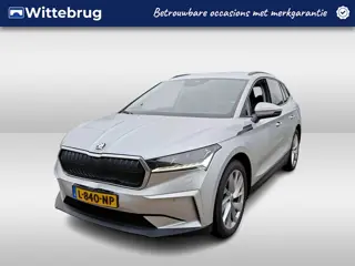 Škoda Enyaq iV 60 First Edition / SOH 92%/ AUTOMAAT/ PARK.SENSOREN V+A/ CAMERA/ MEMORY SEAT/ STOELVE