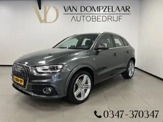 Audi Q3 2.0 TFSI 170PK AUTOMAAT / QUATTRO Pro Line S-LINE / NAVI / H.LEDER /