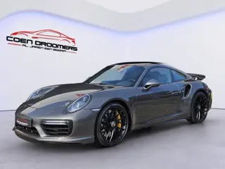Porsche 911 3.8 Turbo S /Keramische remmen/Burmester/Schuif/kanteldak/Apple Carplay/Adapt. Cruise Co