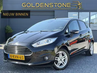Ford Fiesta 1.0 EcoBoost Titanium D-riem vv in 12-2024,2e Eigenaar,Navi,Airco,Cruise,Lm velgen,Pdc,5